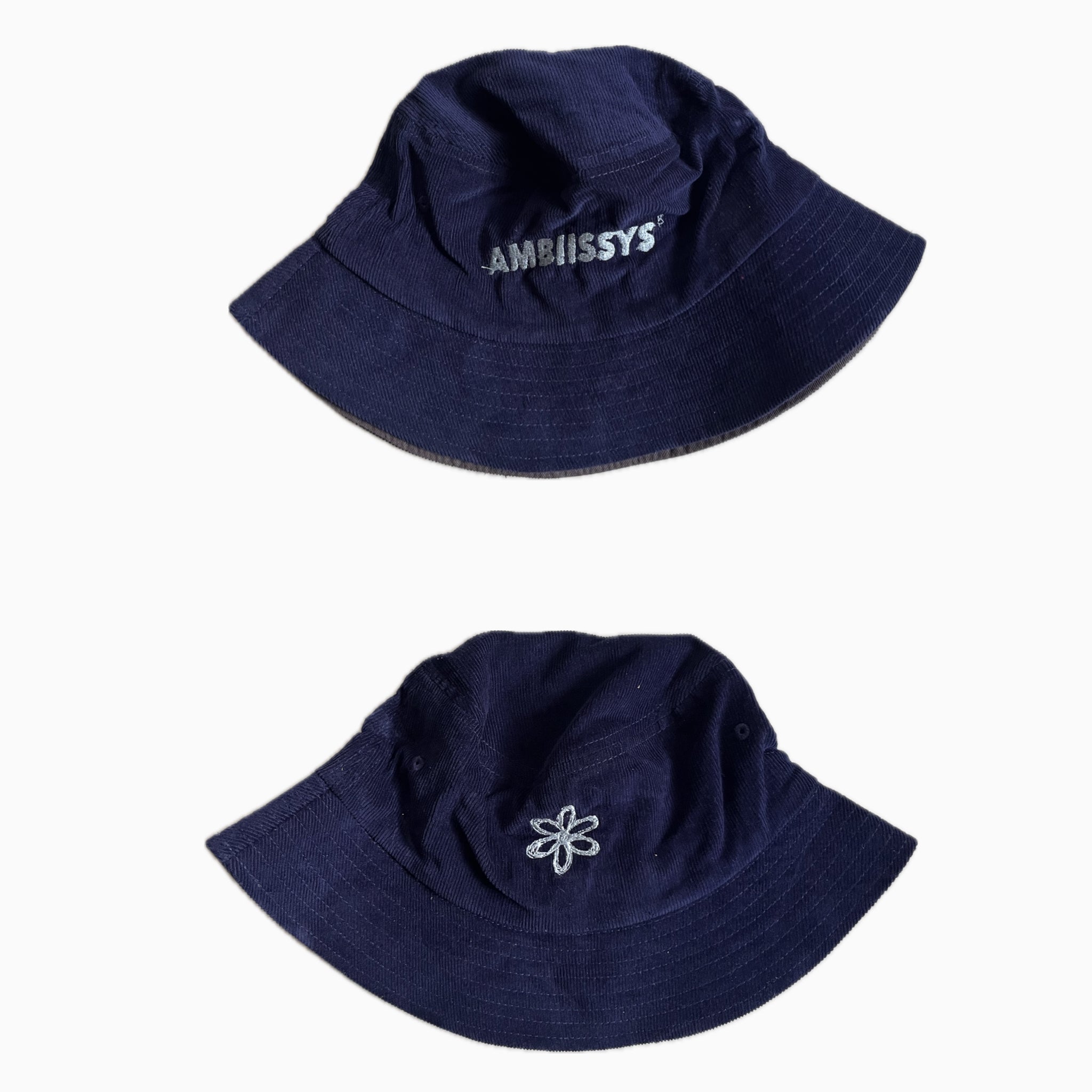 AMBIISSYS BLUE CORDUROY HAT