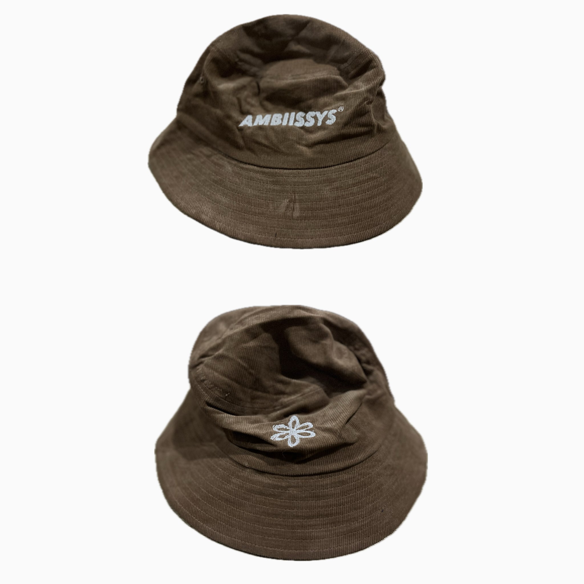 AMBIISSYS BROWN CORDUROY HAT
