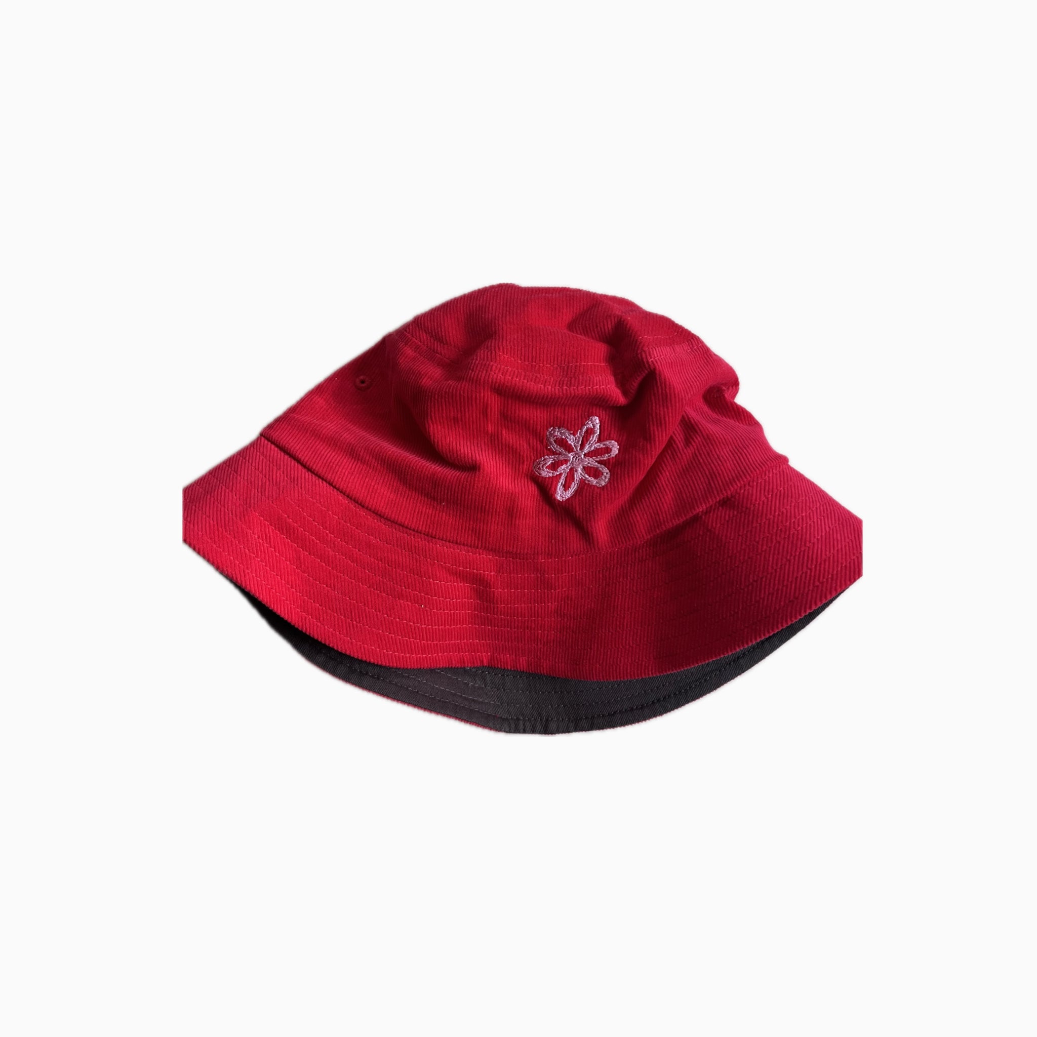 AMBIISSYS RED CORDUROY HAT