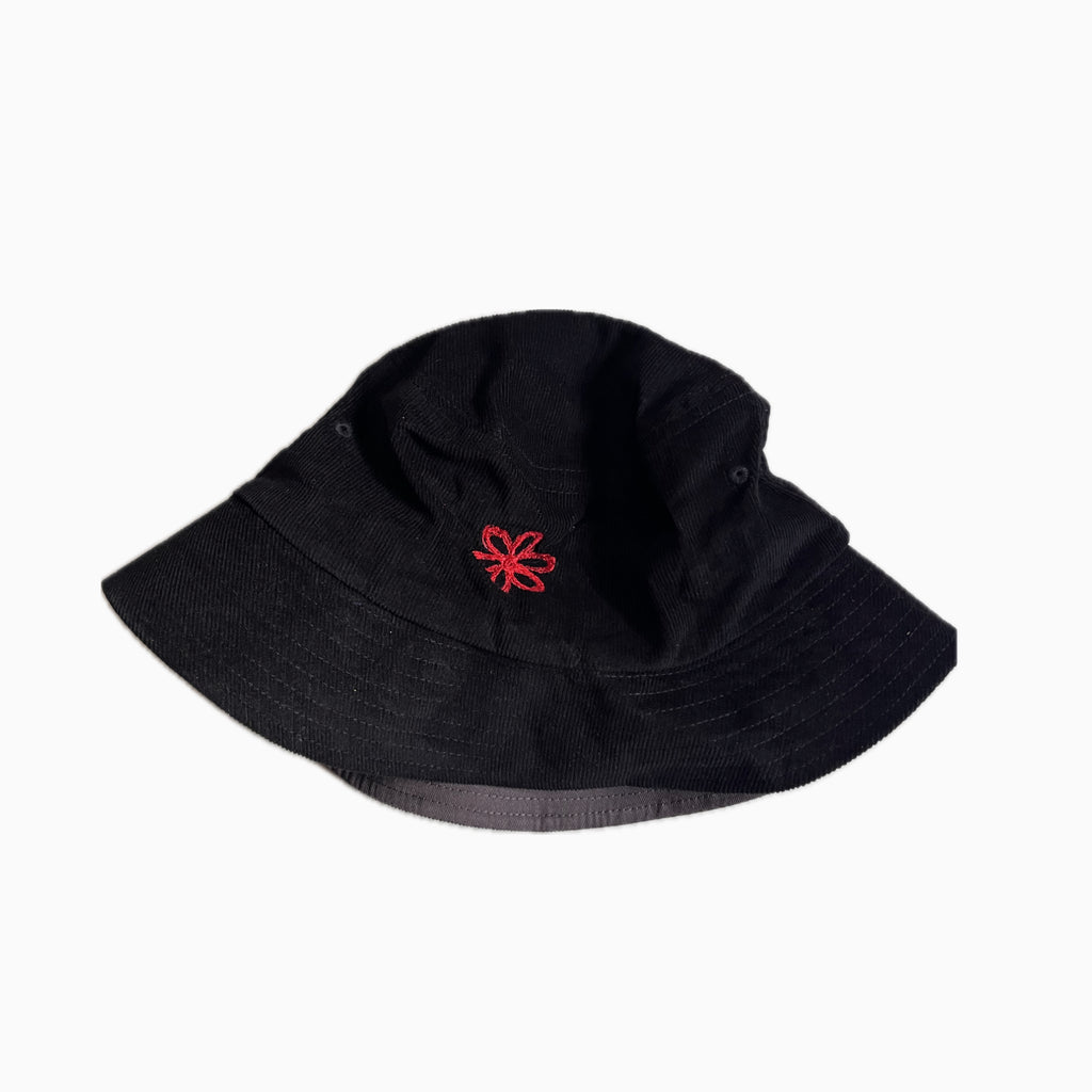 AMBIISSYS BLACK CORDUROY HAT