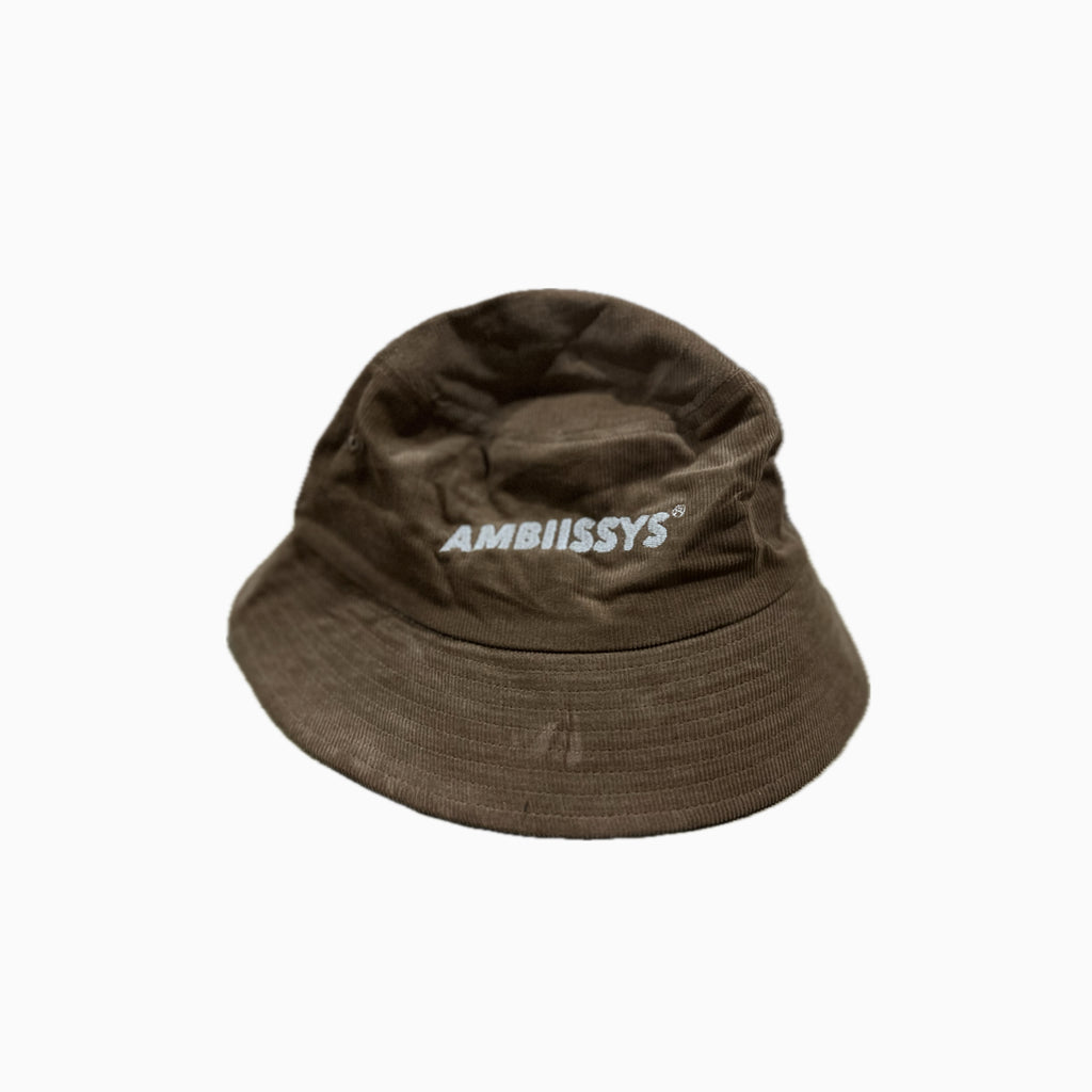 AMBIISSYS BROWN CORDUROY HAT